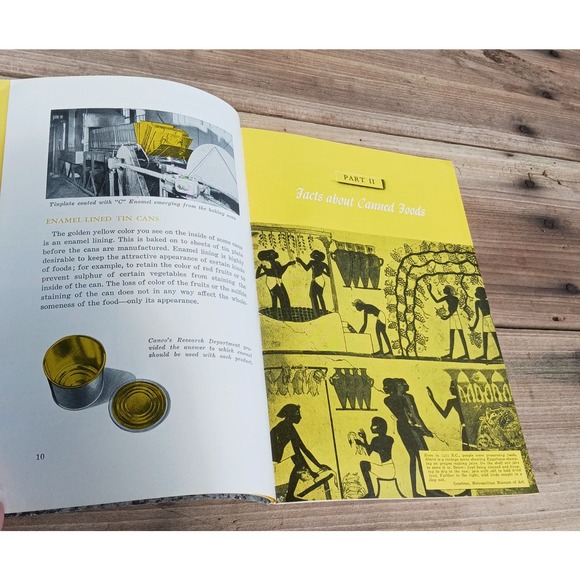 Commercially Canned Foods 1945 High School Manual Booklet Guide - Picture 8 of 10